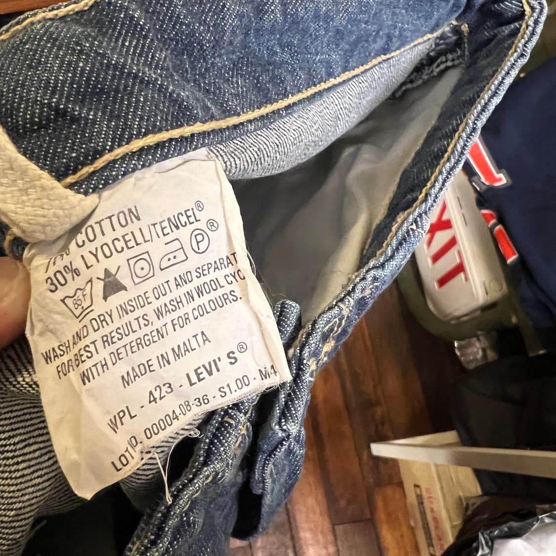 리바이스 엔지니어드진 90s 29x32 Size 상품이미지8