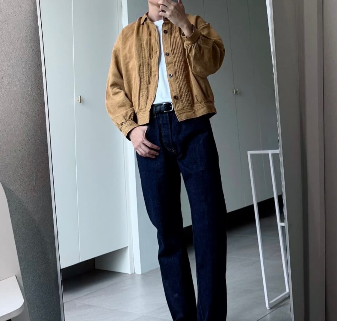 제라도 투몽키즈 프렌치 워크자켓L사이즈 (타바코 색상) 상품이미지1