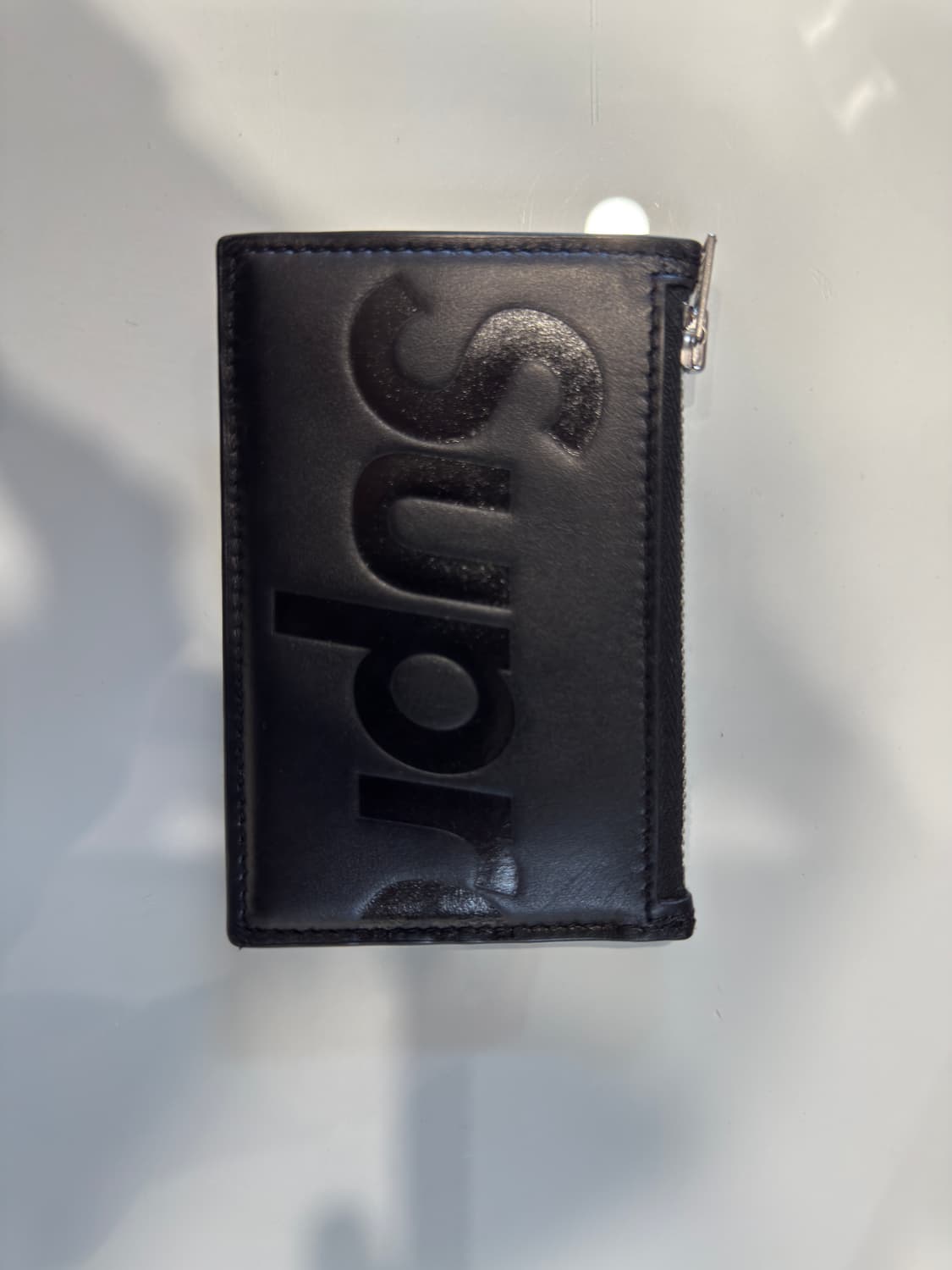 슈프림 레더 카드지갑 상품이미지2