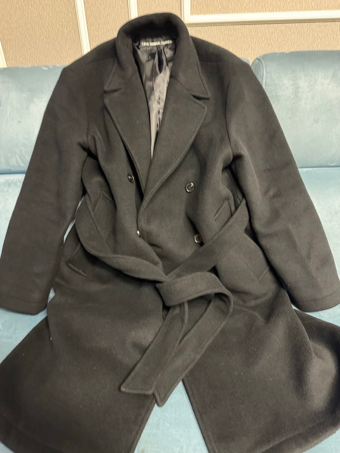 LIFUL  Minimal Garments 롱코트 블랙 L 상품이미지1