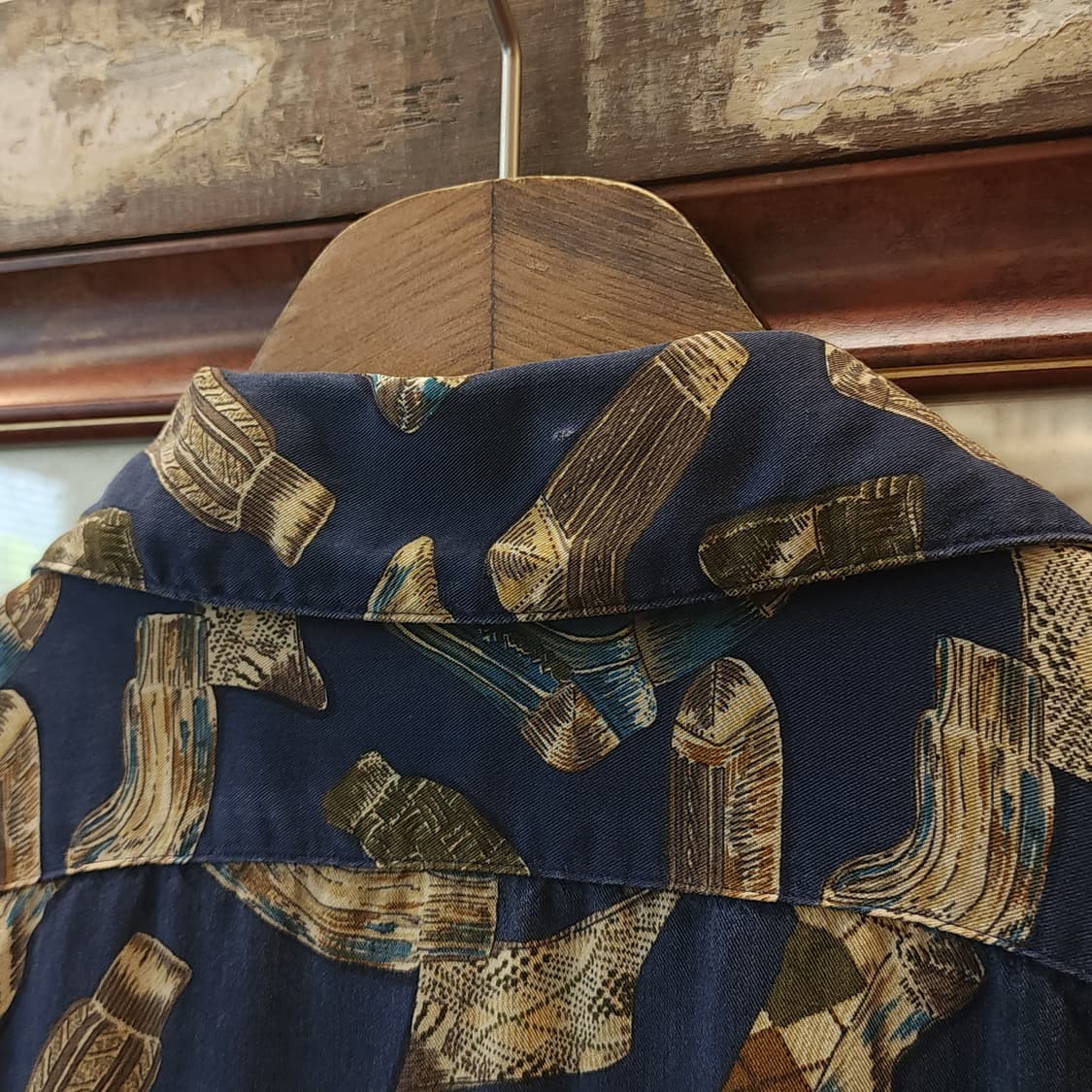 90s 폴로 하와이안 셔츠 usa 메이드 xl 상품이미지8