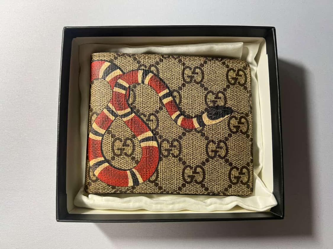 [급처] 구찌 스네이크 반지갑 팝니다 상품이미지1