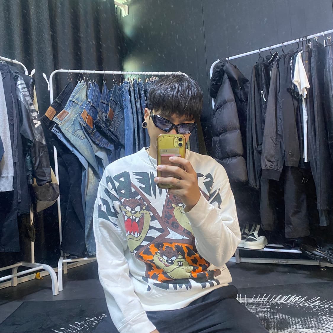  루니 튠즈 96s 테즈 캐릭터 스웻셔 상품이미지2