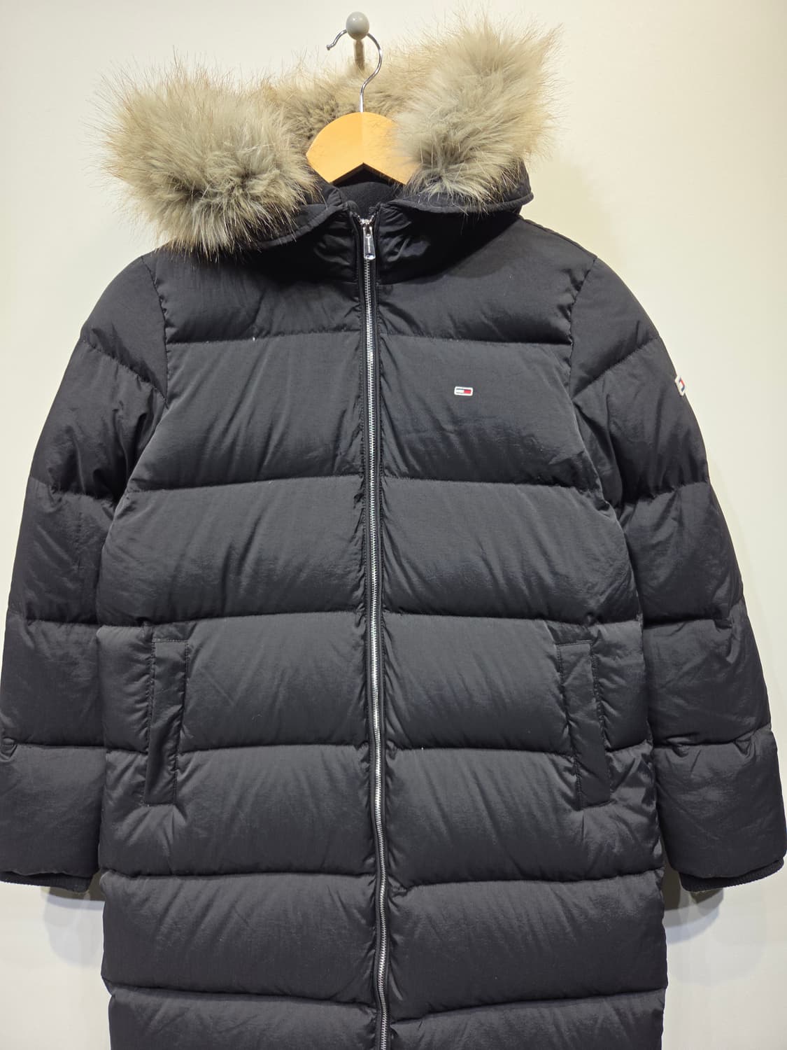 TOMMY JEANS 타미진스 여성 구스다운 롱패딩 상품이미지3