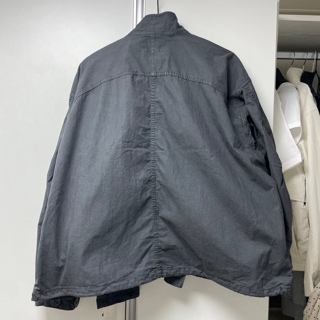 (새제품)저널스탠다드 M65 숏 모드 가먼트 다이(그레이/L) 25FW 상품이미지2