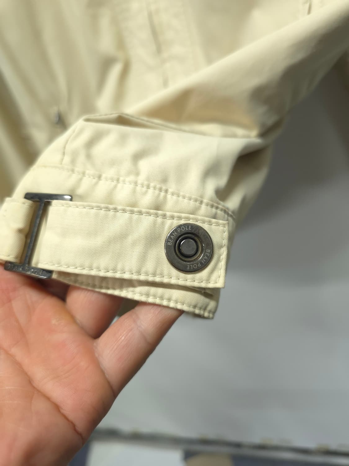 빈폴 베이지 해링턴 집업 자켓 (사이즈 110 / 상태 최상) 상품이미지5