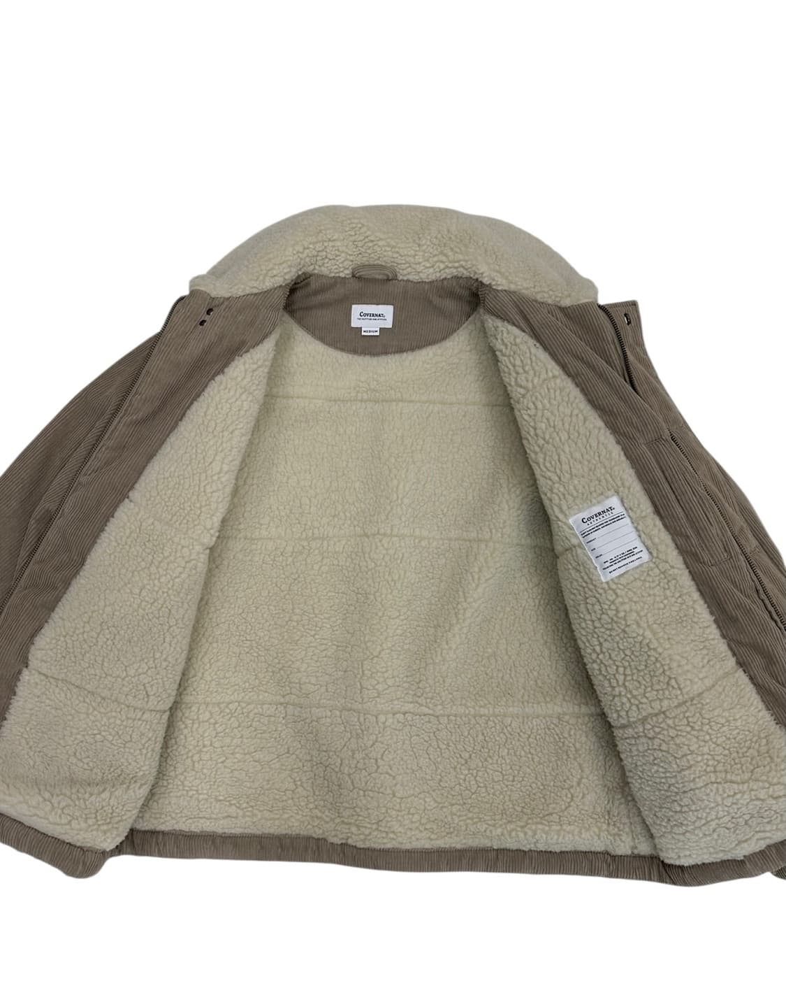 커버낫 코듀로이 기모 덱자켓 베이지 (M) 상품이미지7