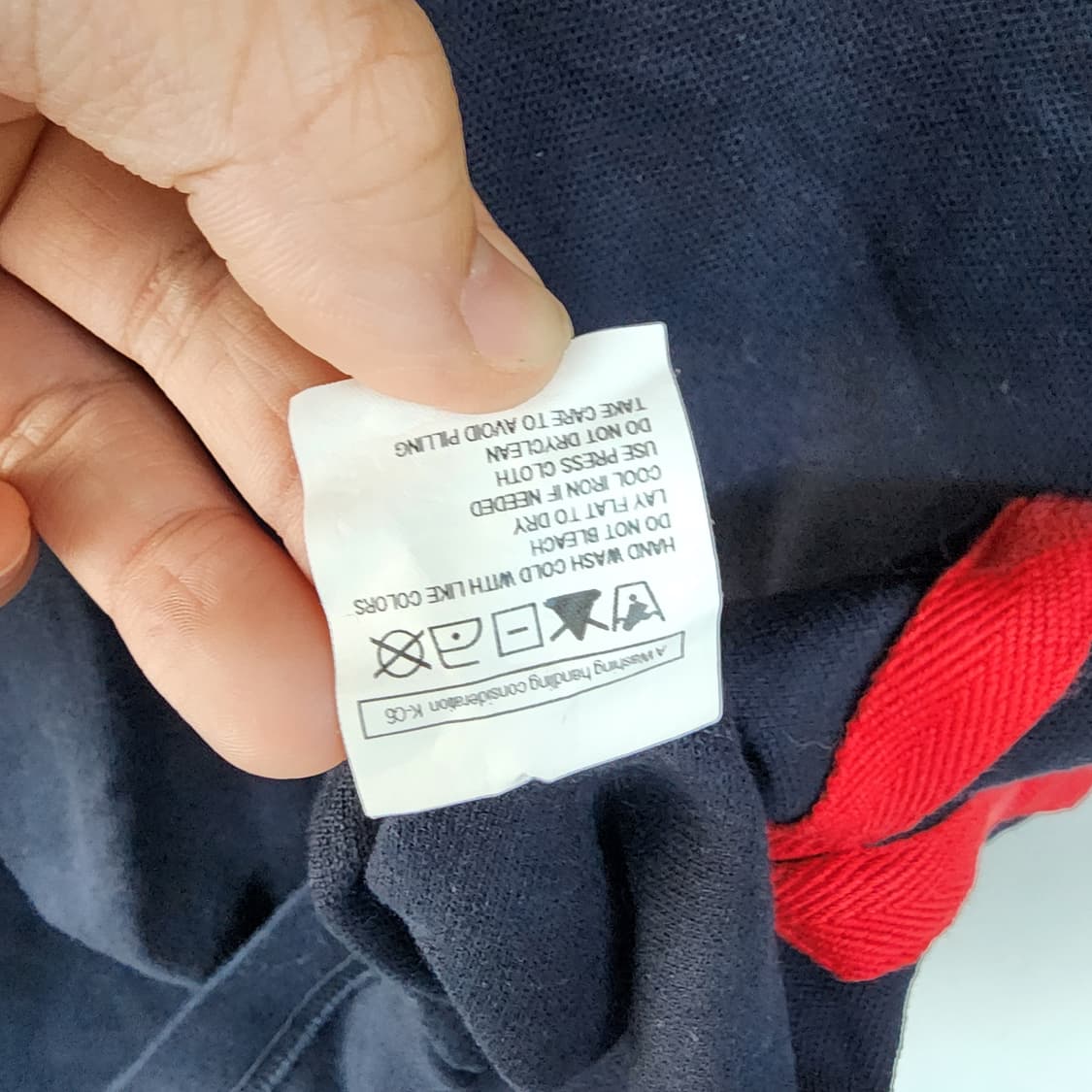 빈폴 네이비 배색 반팔 폴로티 상품이미지6