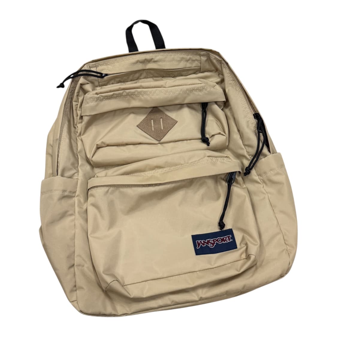 잔스포츠 돼지코 더블 브레이크 포켓 백팩 가방 베이지 상품이미지2