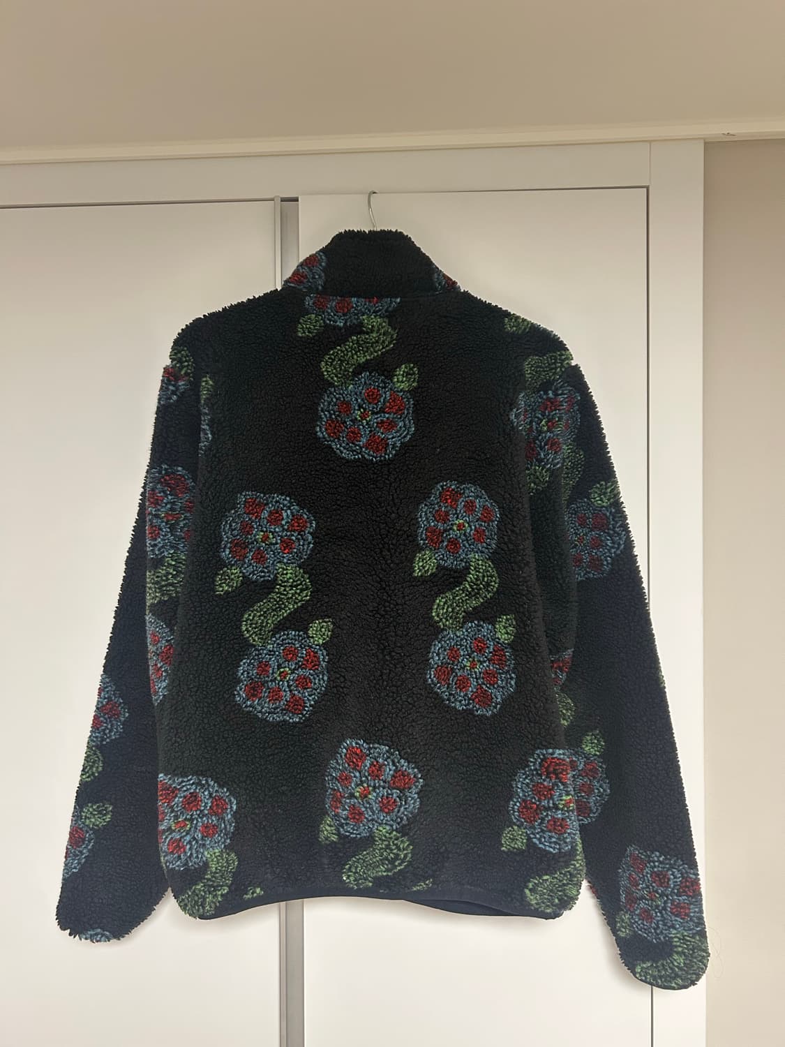 Stussy Flor Sherpa Black M 상품이미지5