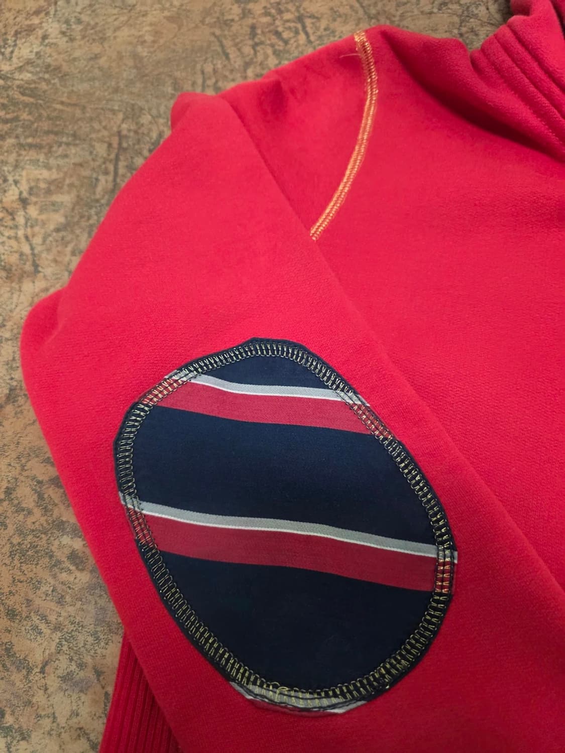 폴로진스 엘보우 패치 후드집업 S 상품이미지6