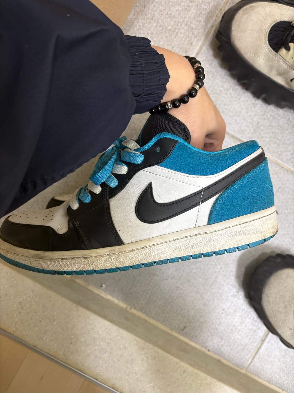 조던1 로우 레이저 블루 상품이미지2