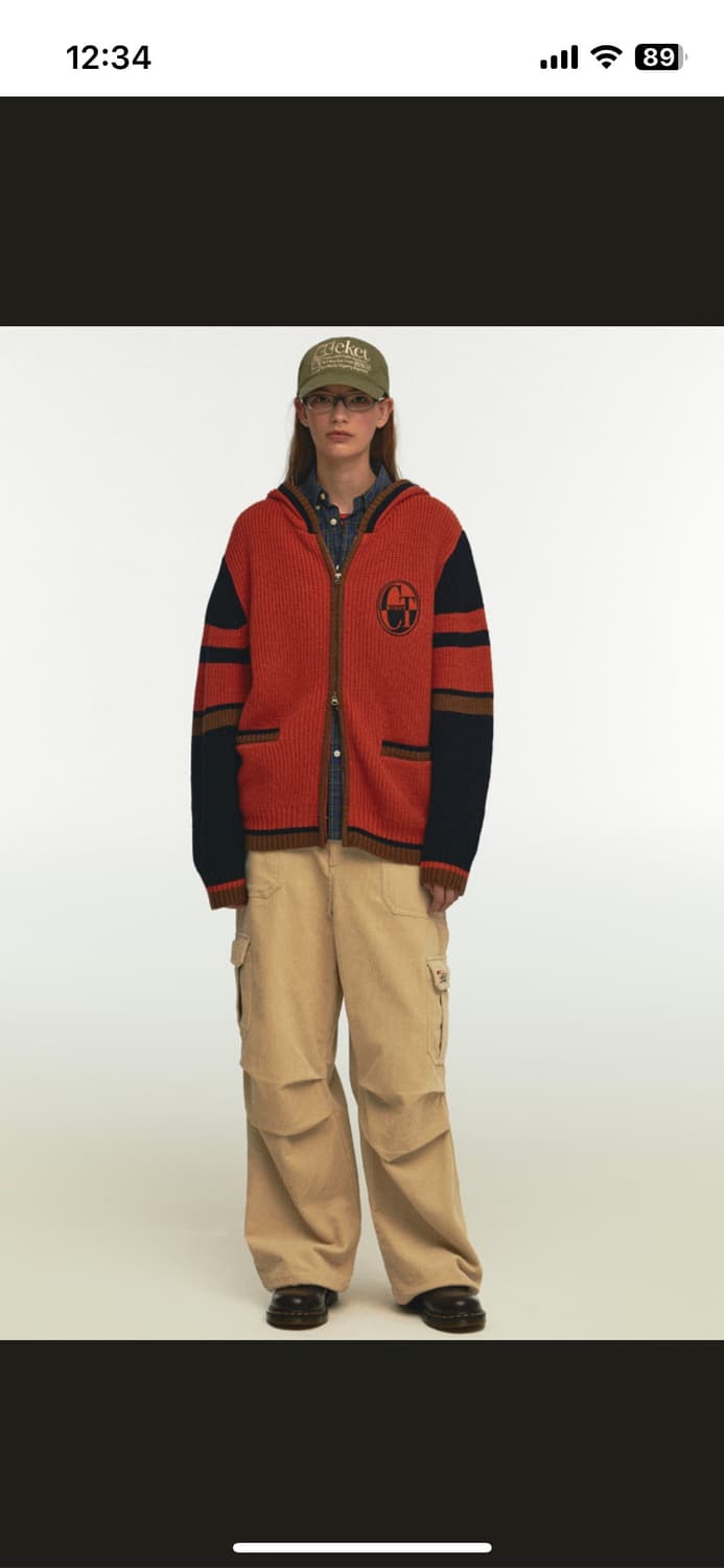 테켓 hoodie orange 판매합니다 상품이미지1