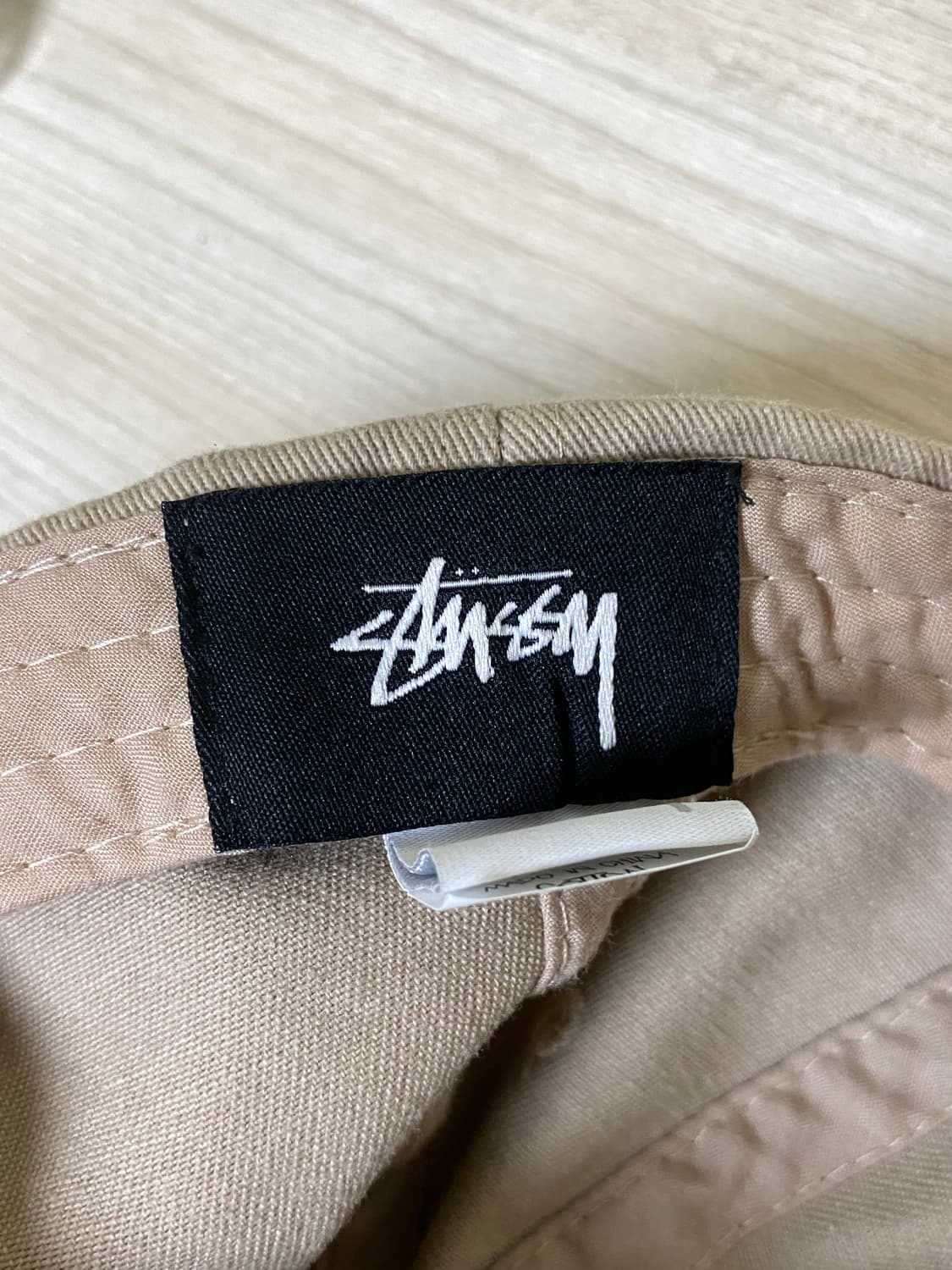 스투시 베이지 볼캡 모자  상품이미지4