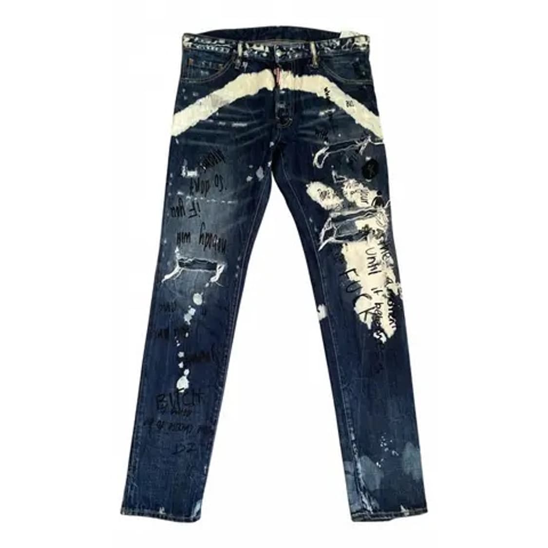 디스퀘어드2 17FW 그라피티 페인팅 워싱 진 상품이미지1