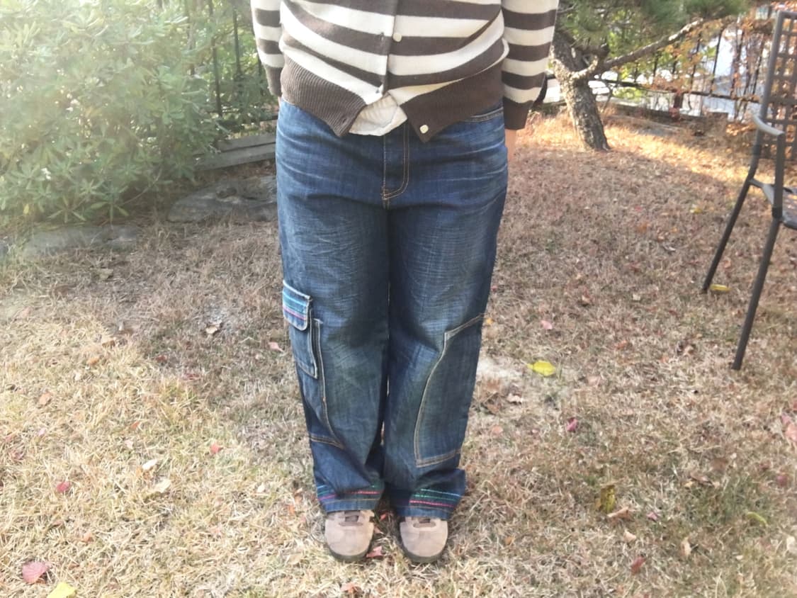 카고 데님 팬츠 상품이미지5