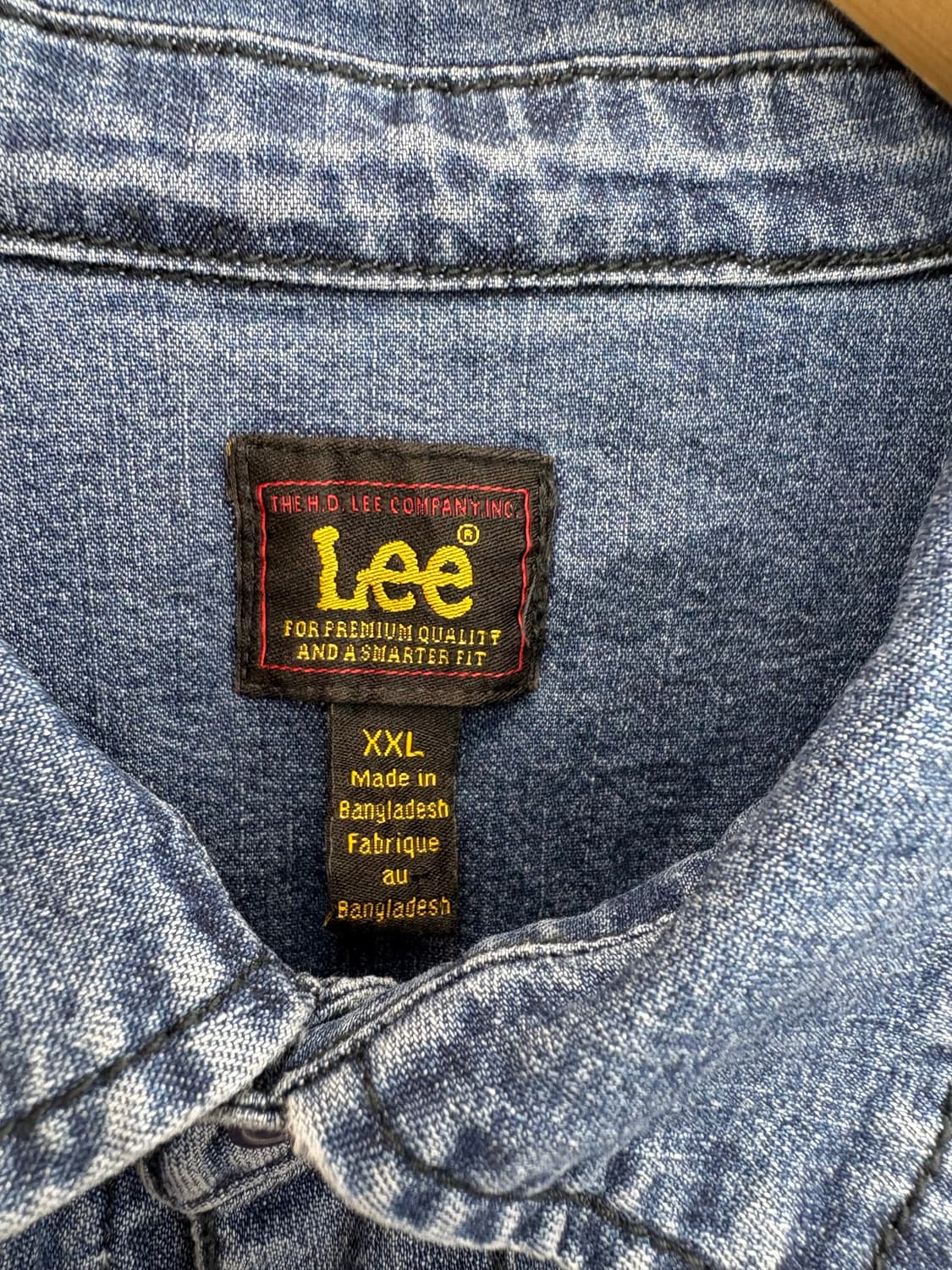 리(Lee) 데님 셔츠 XXL 상품이미지3