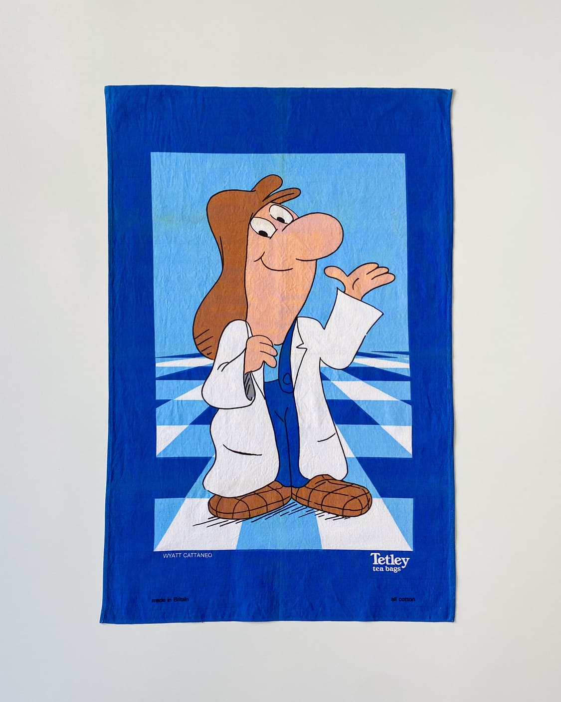 유럽 빈티지 패브릭 (Tetley tea bags) 상품이미지2