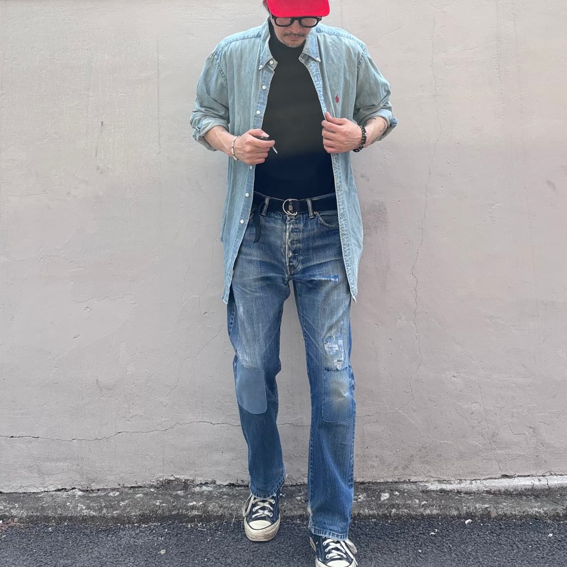 리바이스 501 리페어 상품이미지3