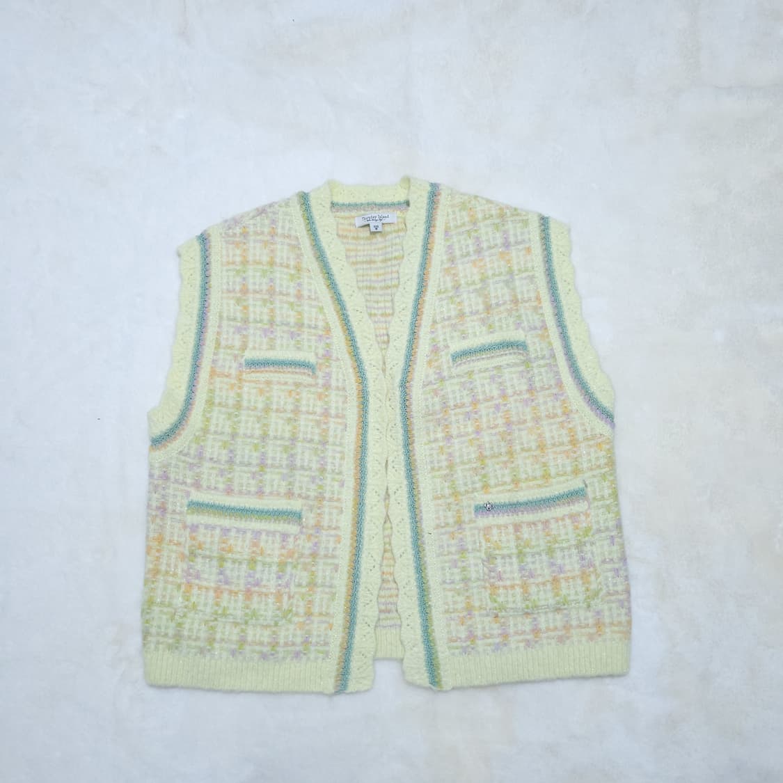 써스데이아일랜드 여성 니트조끼 M 0122 상품이미지1