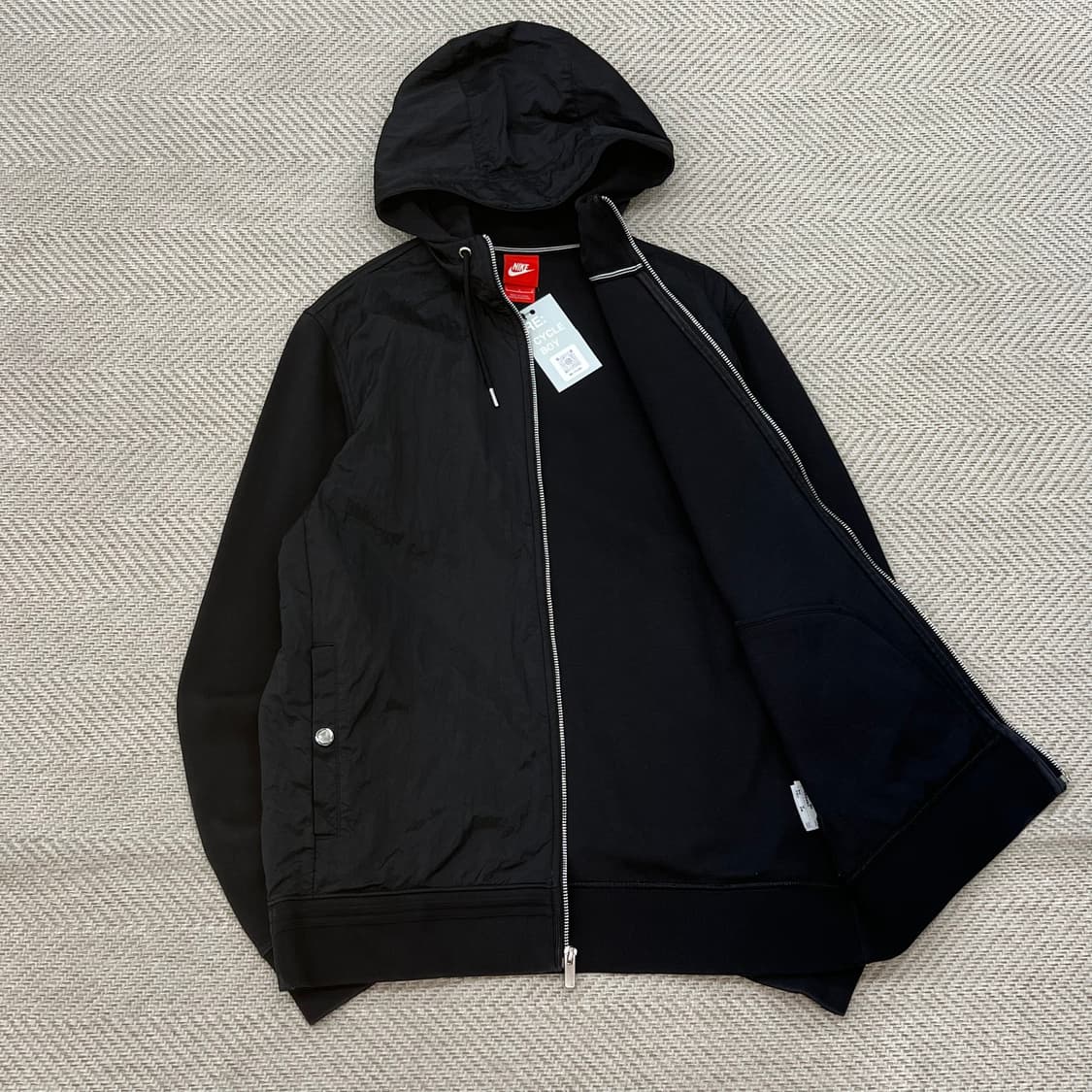 나이키 니트 배색 후드자켓 r3295 상품이미지3