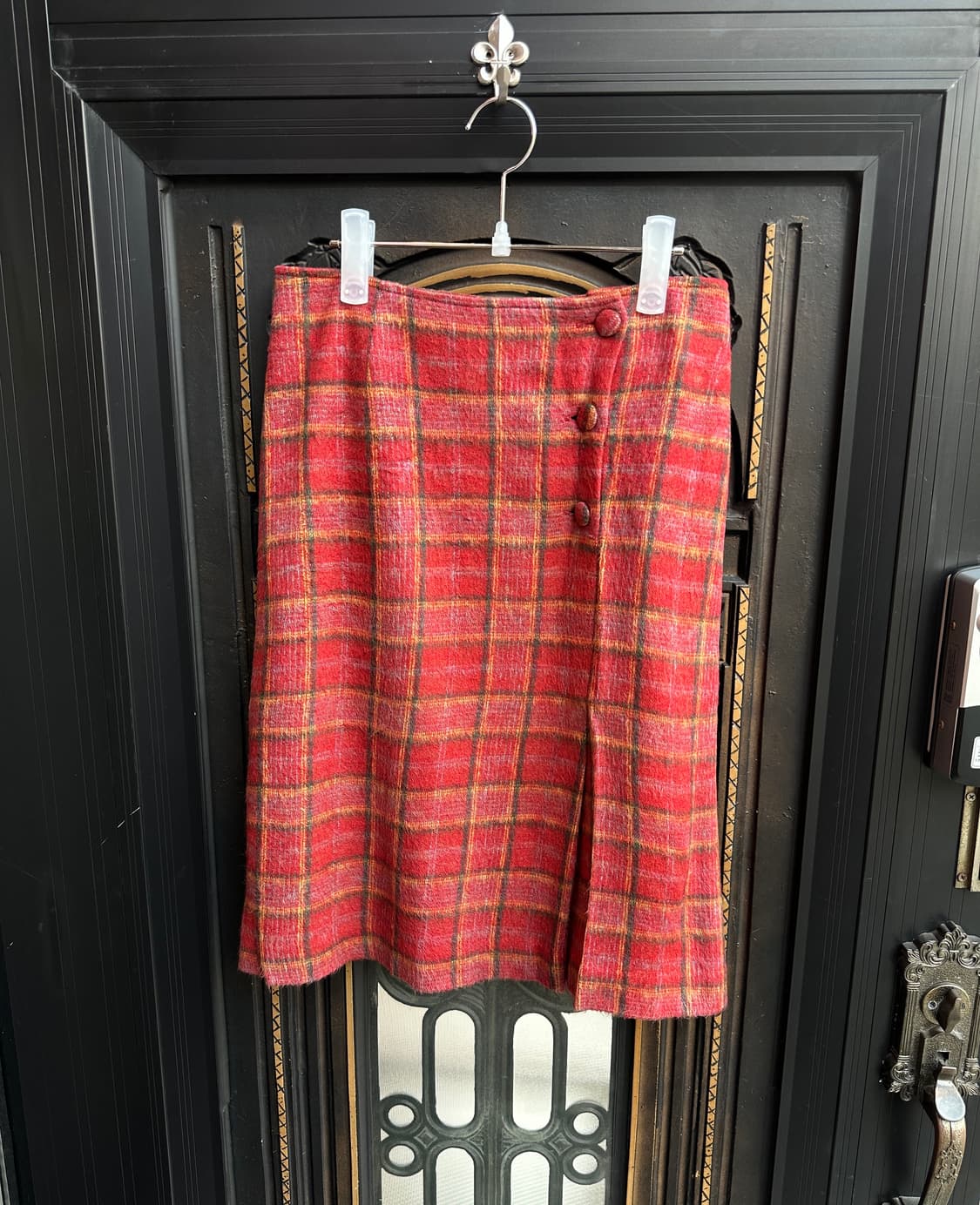 체크 스커트 상품이미지1