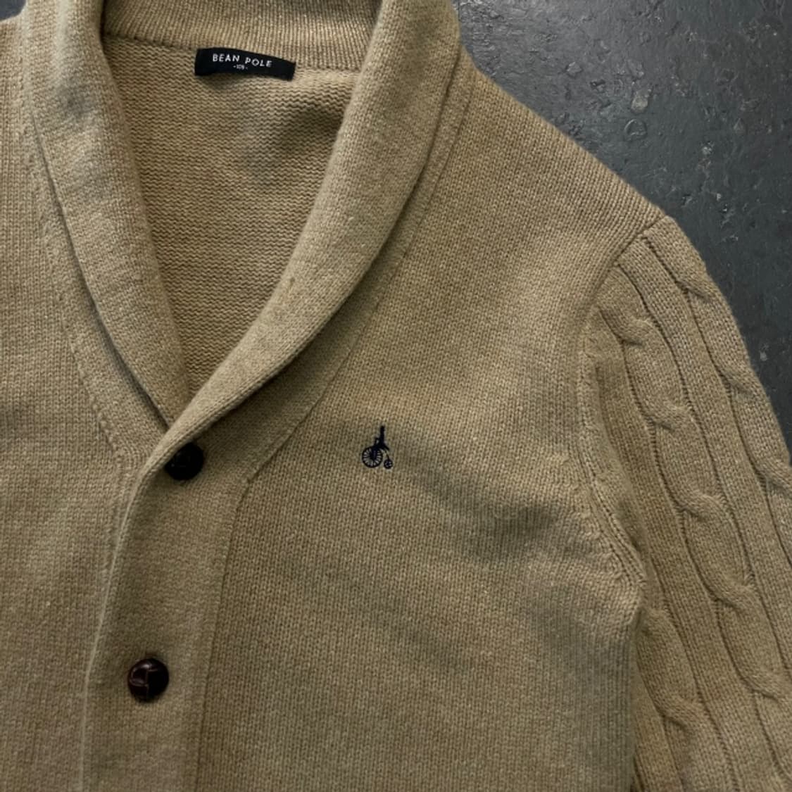 100 빈폴 숄카라 클래식 가디건 상품이미지2