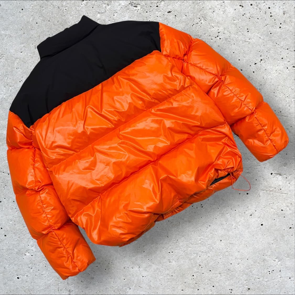 [L] 수프라 립스탑 다운 오렌지 블랙 패딩 점퍼 C587 상품이미지2
