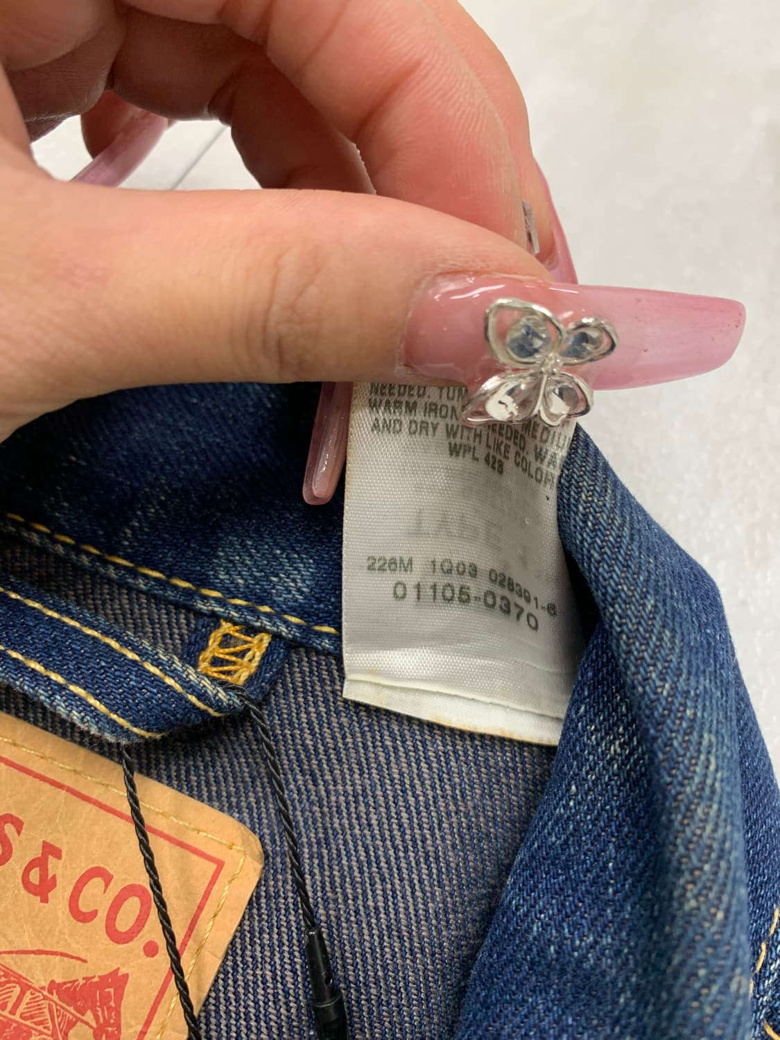 리바이스 type 1 데님 자켓 상품이미지6