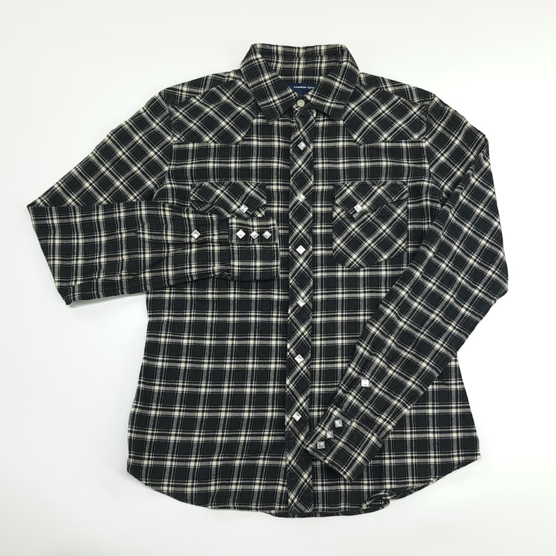 CN449W XL 폴로 랄프로렌 모던 웨스턴 플란넬 체크 긴팔 셔츠 남방 상품이미지2