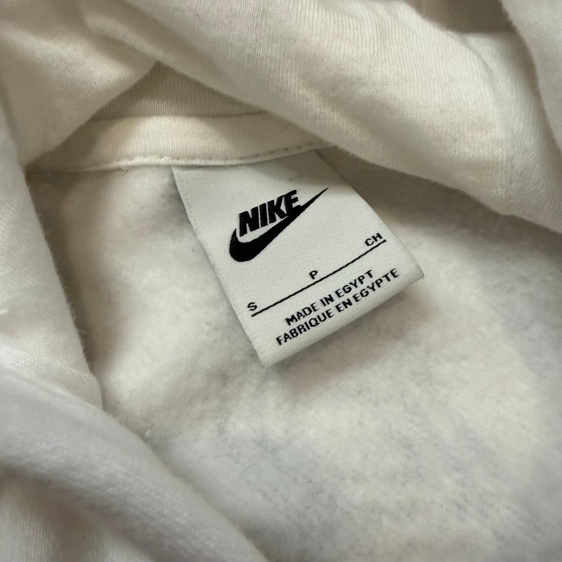 Nike BRS 화이트 스우시 로고 기모후드 상품이미지3