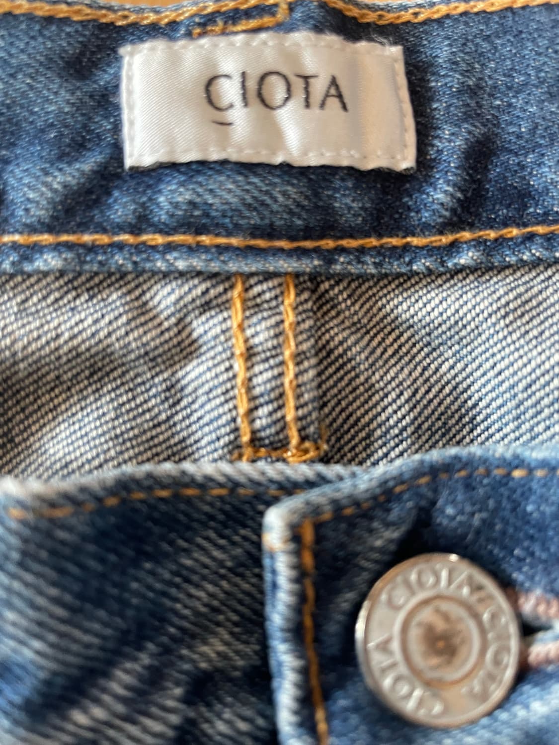 시오타 ciota 뉴스트레이트 미디엄 블루 데미지 상품이미지3