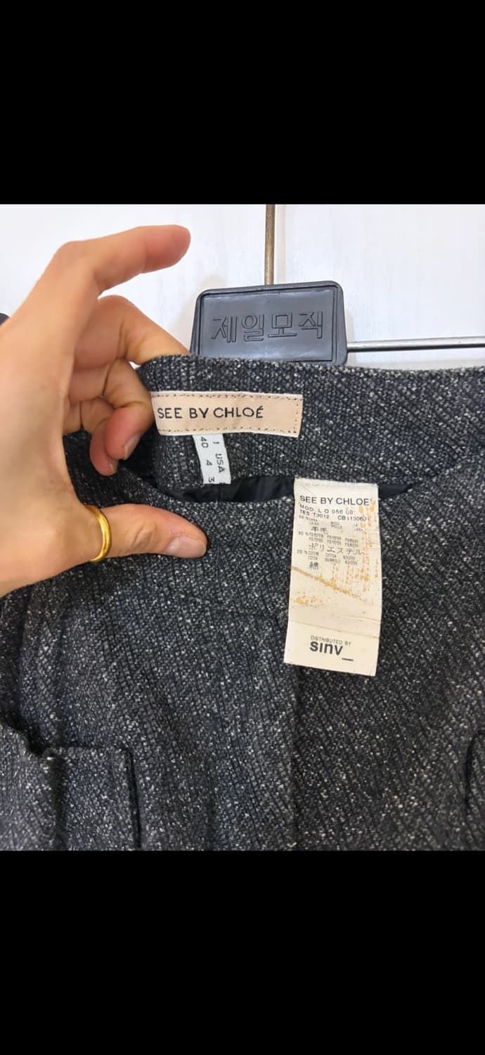 끌로에 울반바지 26 정품  상품이미지2