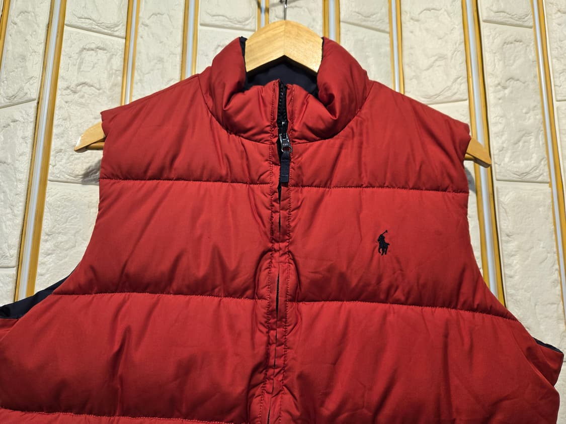폴로랄프로렌 리버시블 양면 패딩조끼 주니어라인 성인 L 상품이미지8