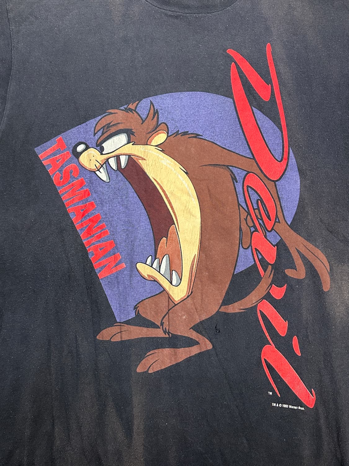 1993‘ 타즈매니안 카툰 티셔츠 XL 상품이미지3