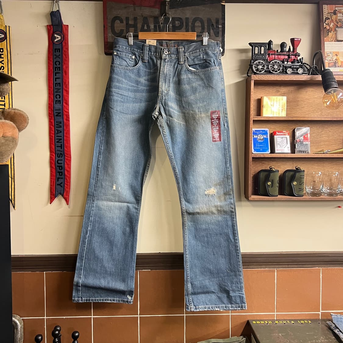 00's 리바이스 527 부츠컷 34 Size Mexico 데드스탁 상품이미지1