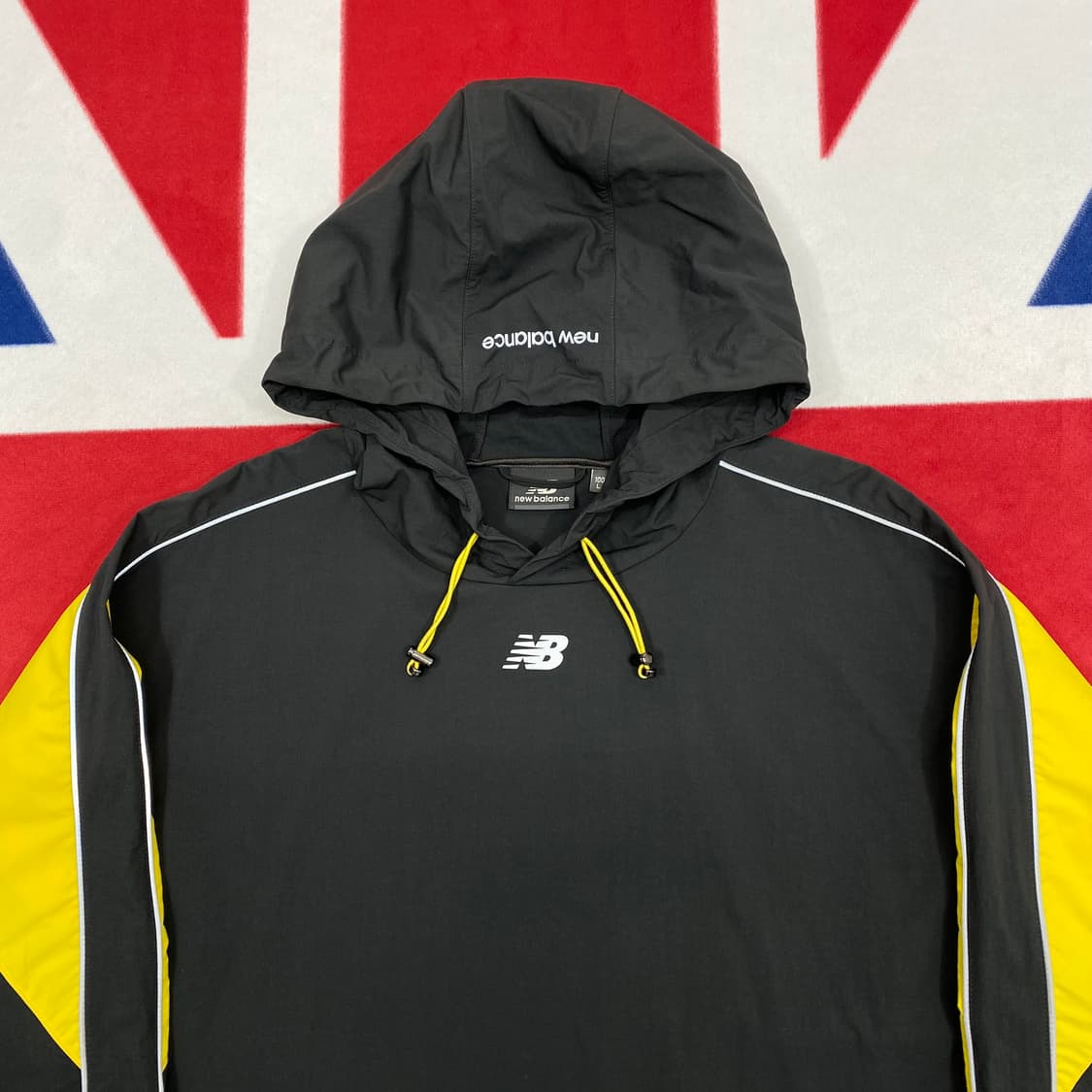 뉴발란스 스카치로고 후드웜업 L 실측 XL  상품이미지3