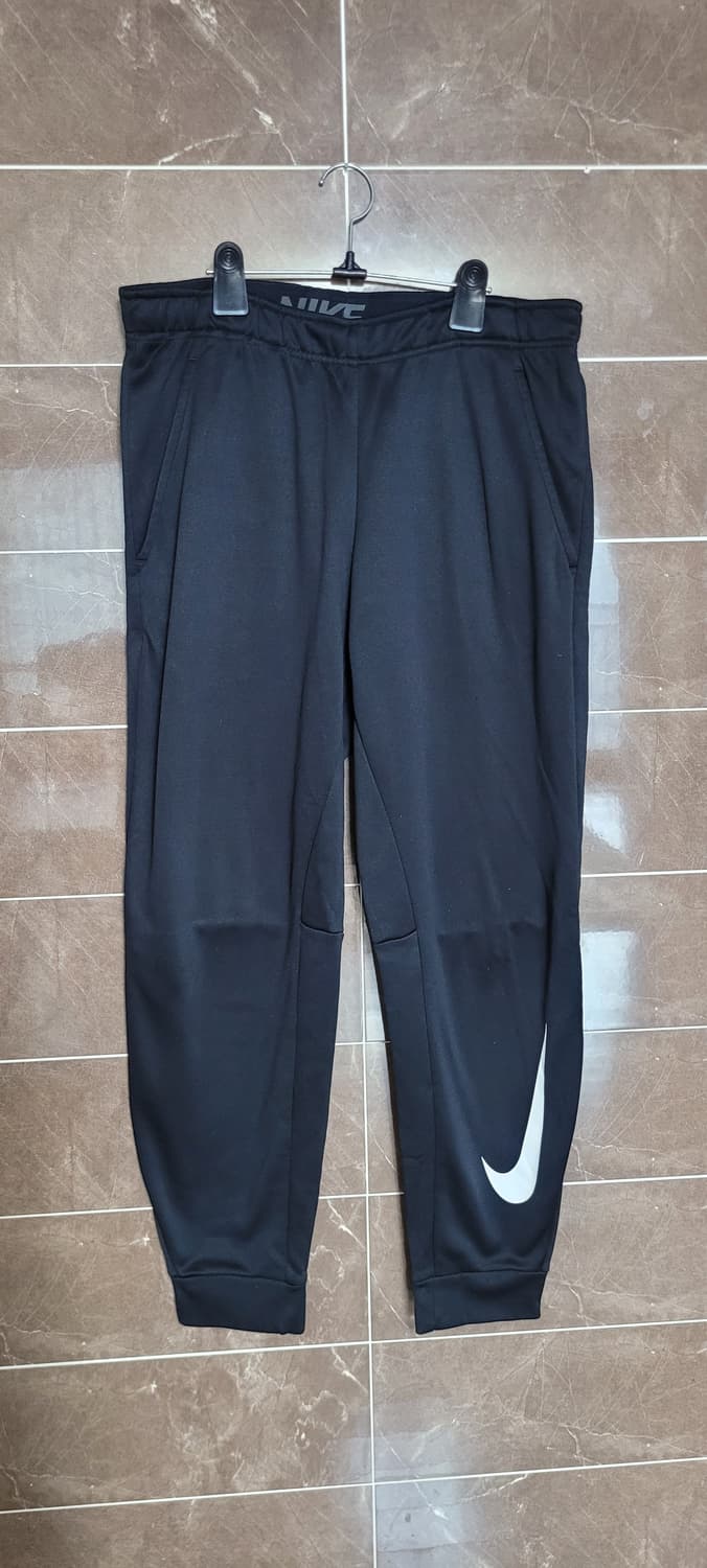 (남성xxl사이즈)나이키 블랙 트레이닝 바지 (기모) 상품이미지1