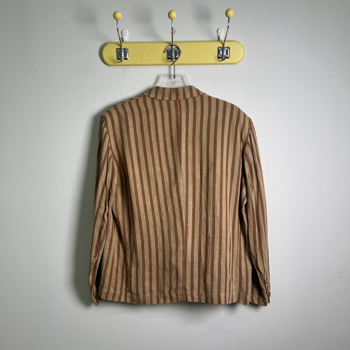 Y's 요지야마모토 린넨 스트라이프 워크 자켓 상품이미지2