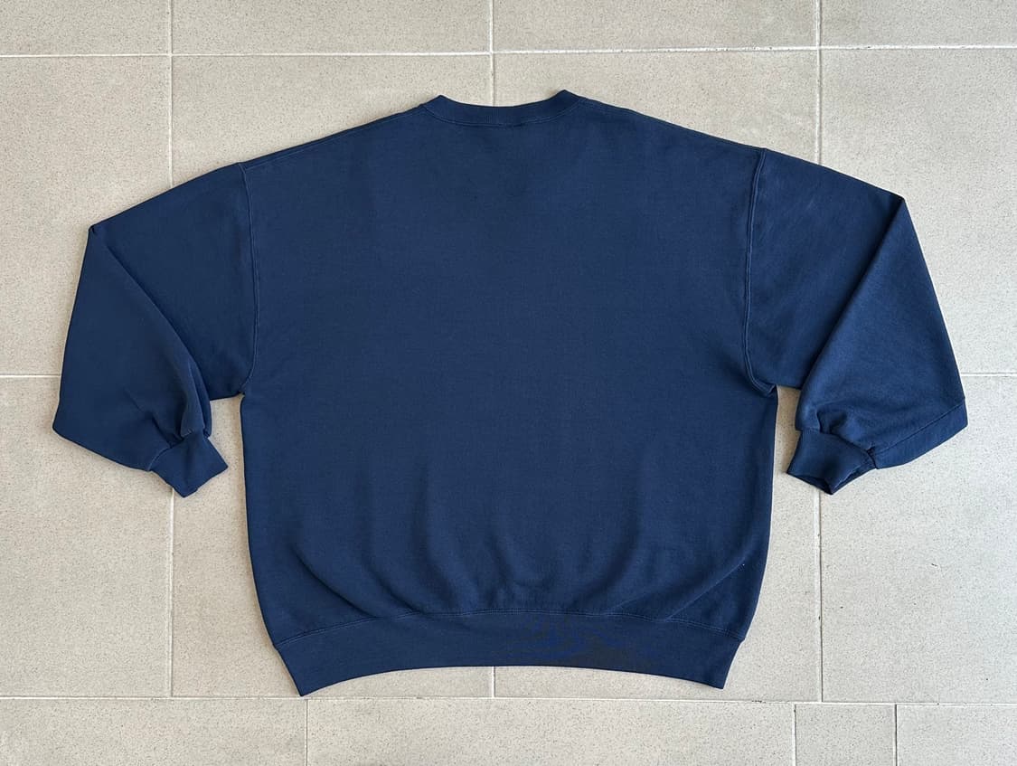 90s 빈티지 러셀 스웻셔츠 네이비 XXL USA 상품이미지2