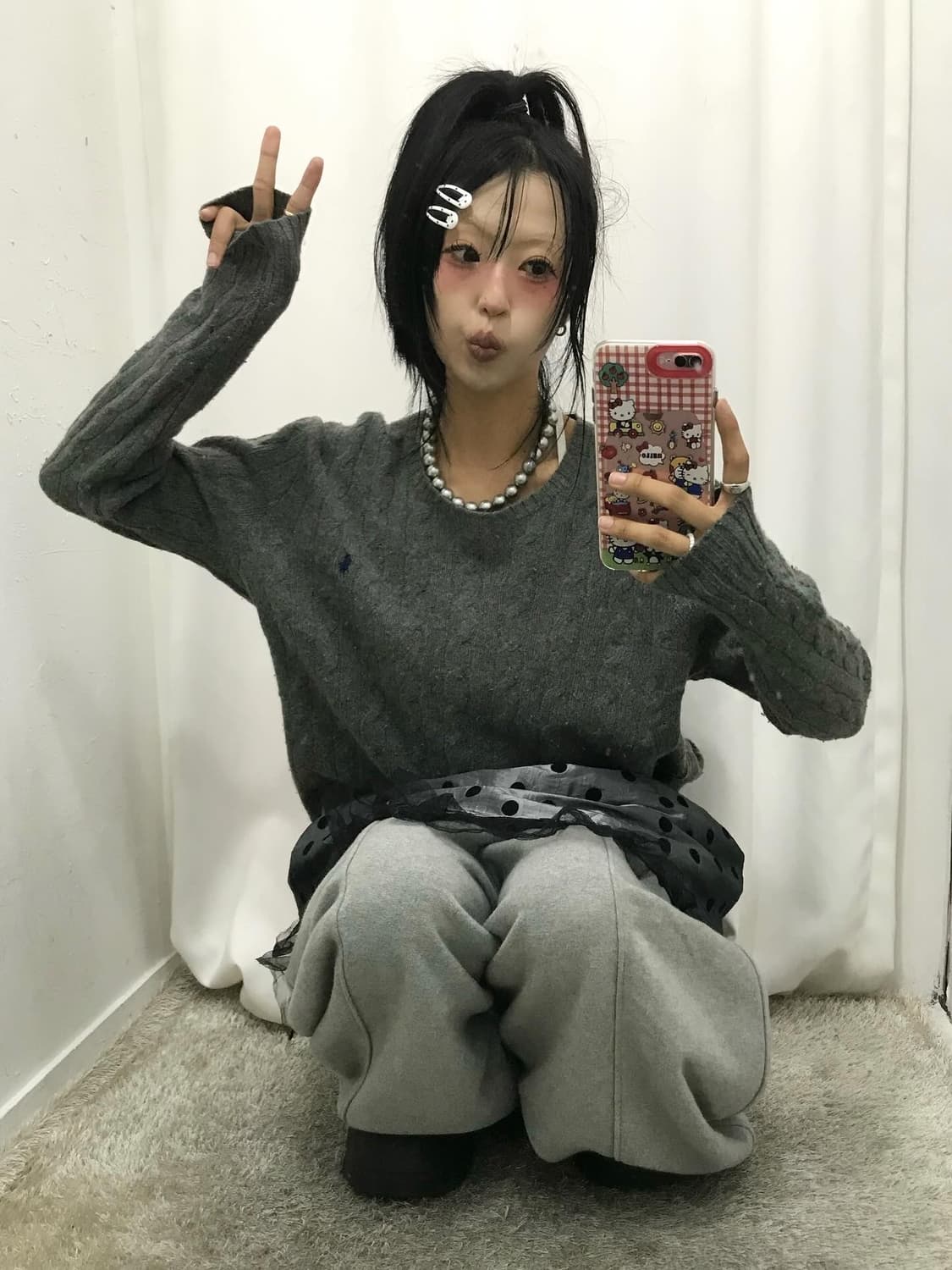 Polo Cable Knit 상품이미지1