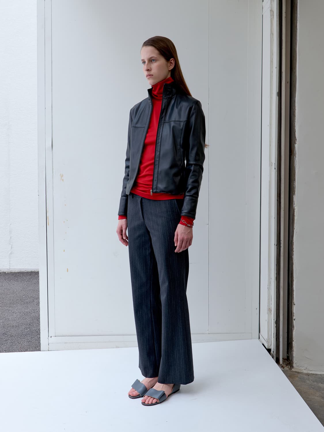 pica 스트라이프 팬츠 상품이미지4