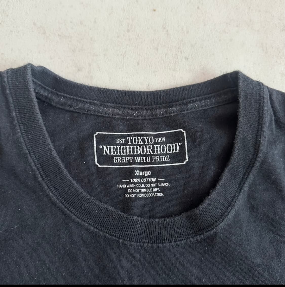 네이버후드 x 프라그먼트 SLUMBER 반팔티(XL) 상품이미지7