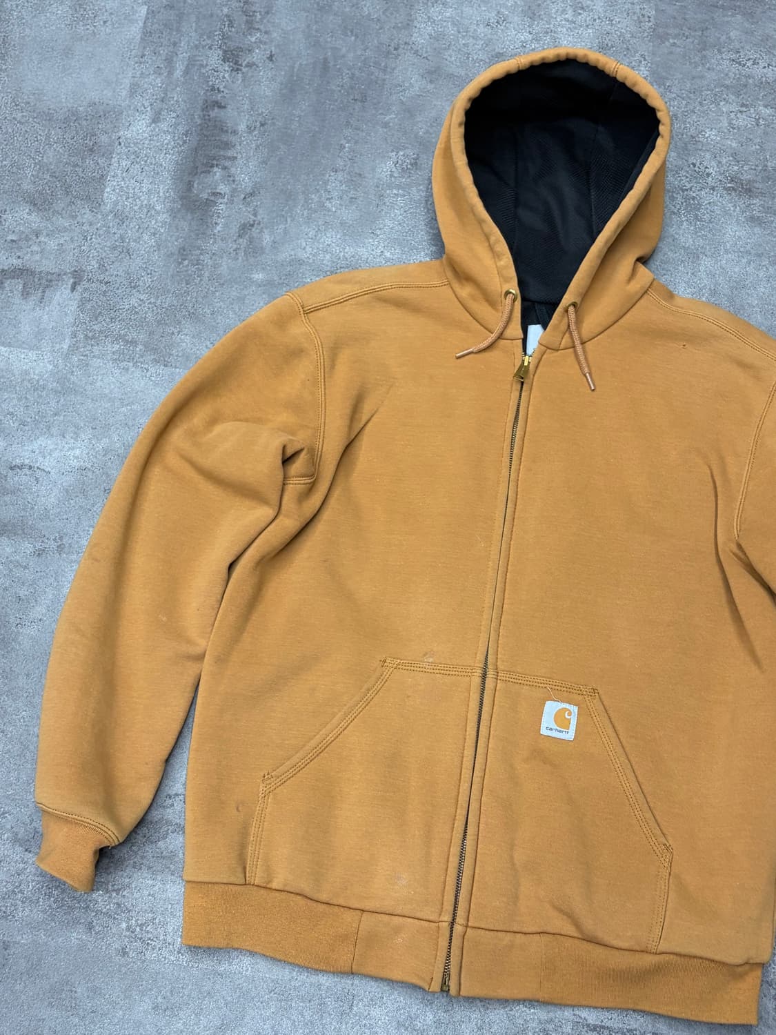 칼하트 브라운 써멀후드 집업  상품이미지3