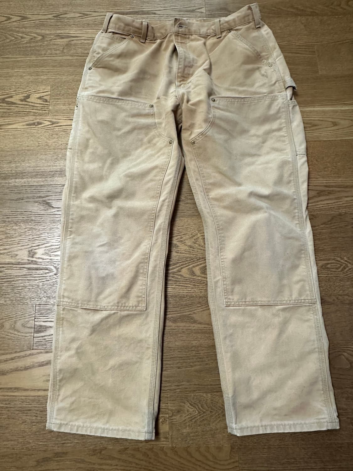 [38x32] 90s 빈티지 칼하트 더블니 usa 상품이미지1