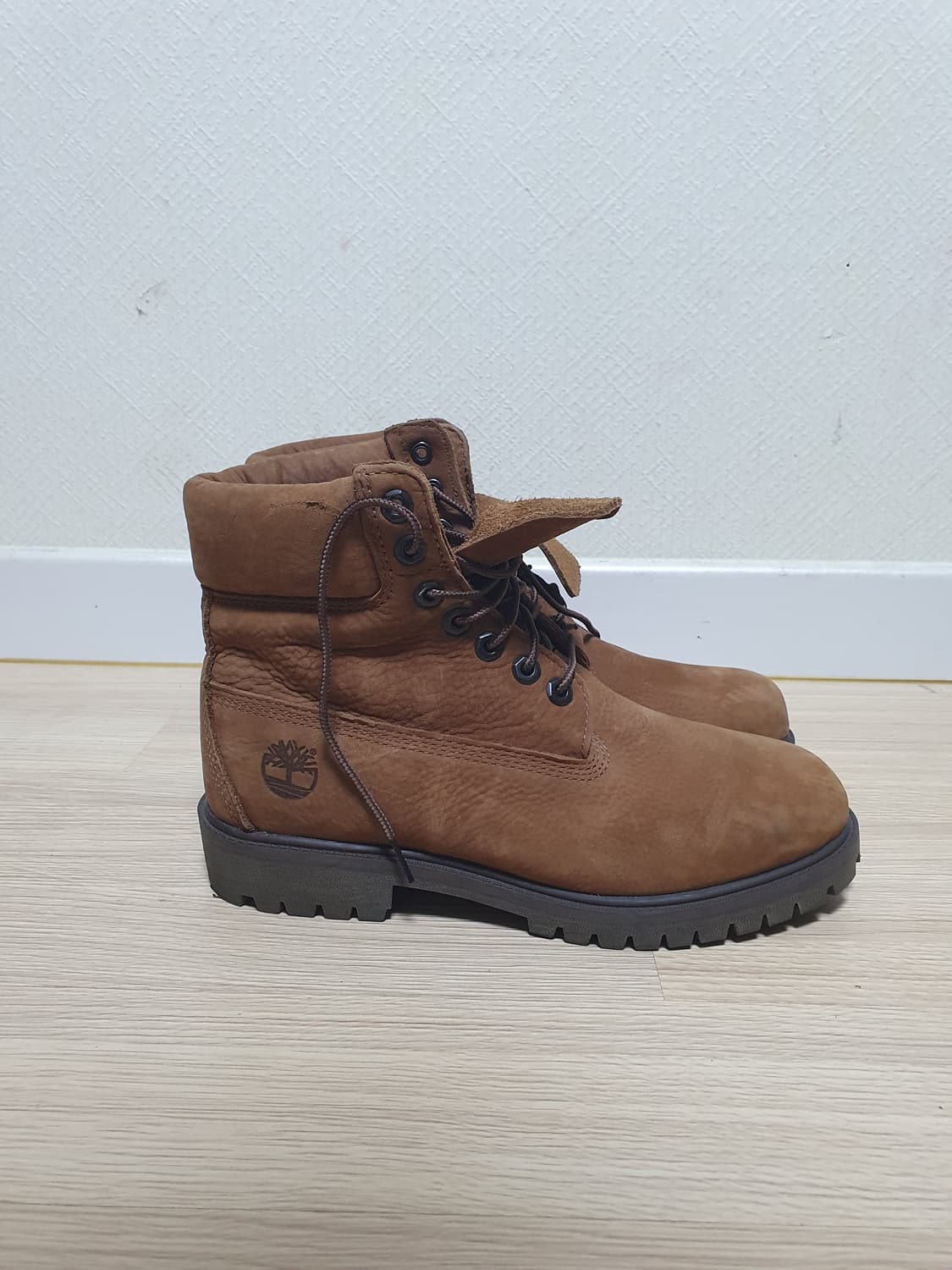 팀버랜드 6인치 프리미엄 부츠 브라운 250 상품이미지1