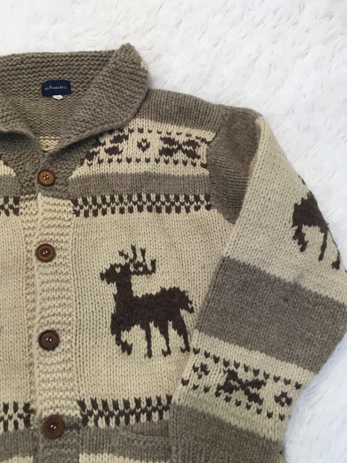 울 루돌프 버튼 코위찬 y2k 스트릿 갸루 펑키 일본빈티지684 상품이미지5