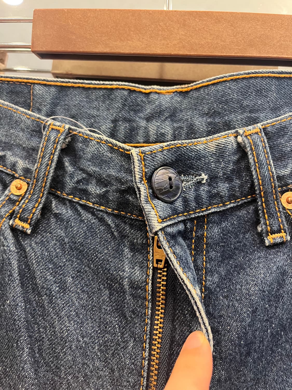 00s Levis 리바이스 220 오렌지탭 데님 팬츠 (30inch) 상품이미지3