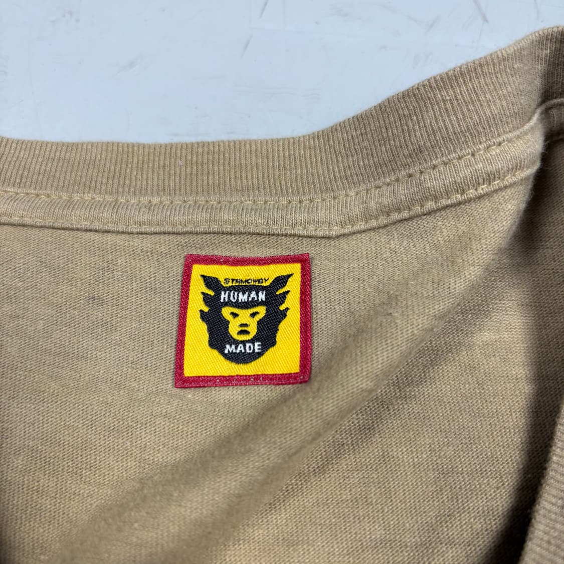 휴먼메이드 x 스튜디오 세븐 올리브컬러 슬리브 상품이미지3