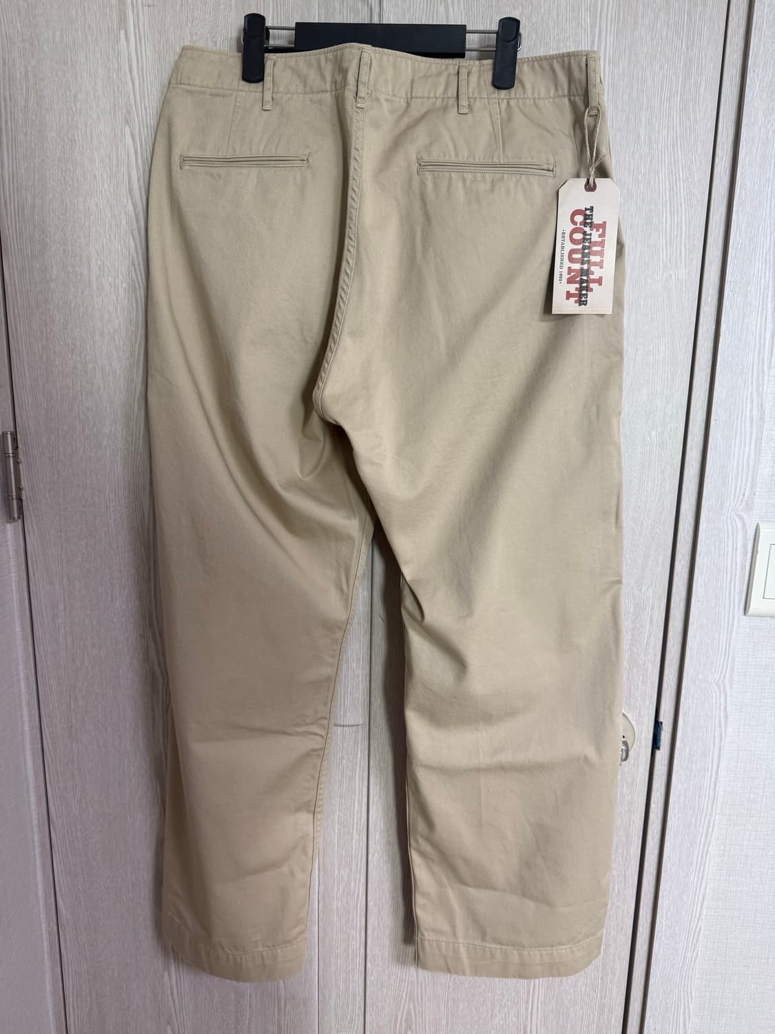 풀카운트 1201 치노 38 카키 새상품 상품이미지2